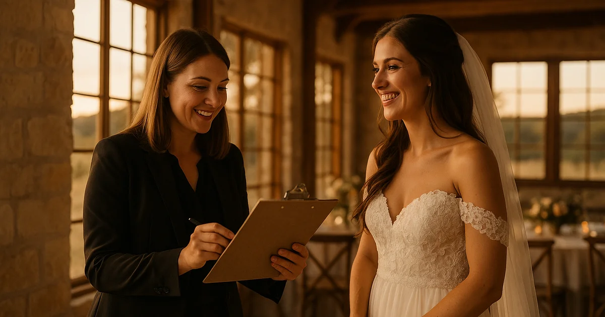 How Much Does a Day-of Wedding Coordinator Cost in Austin?