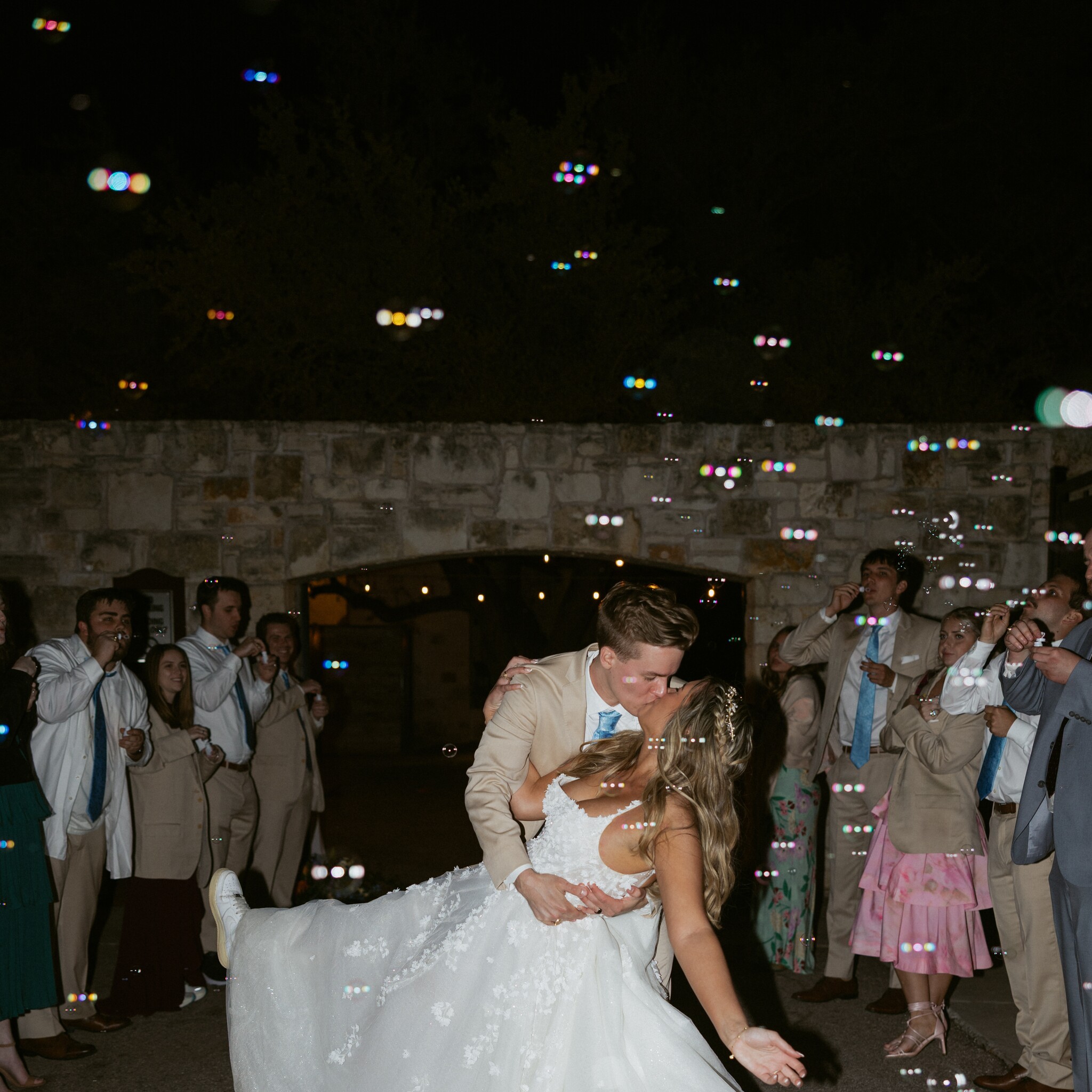 Wedding coordinated by Grant Your Wish Weddings in Austin, Texas