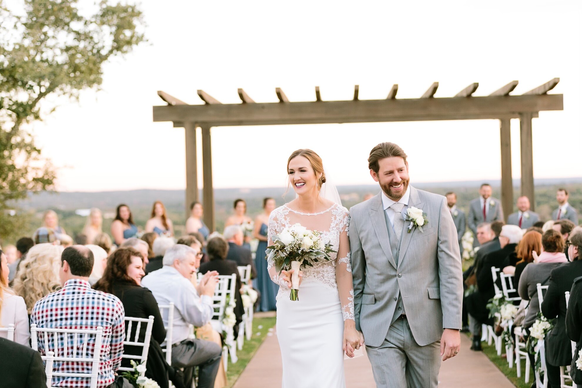 Wedding coordinated by Grant Your Wish Weddings in Austin, Texas