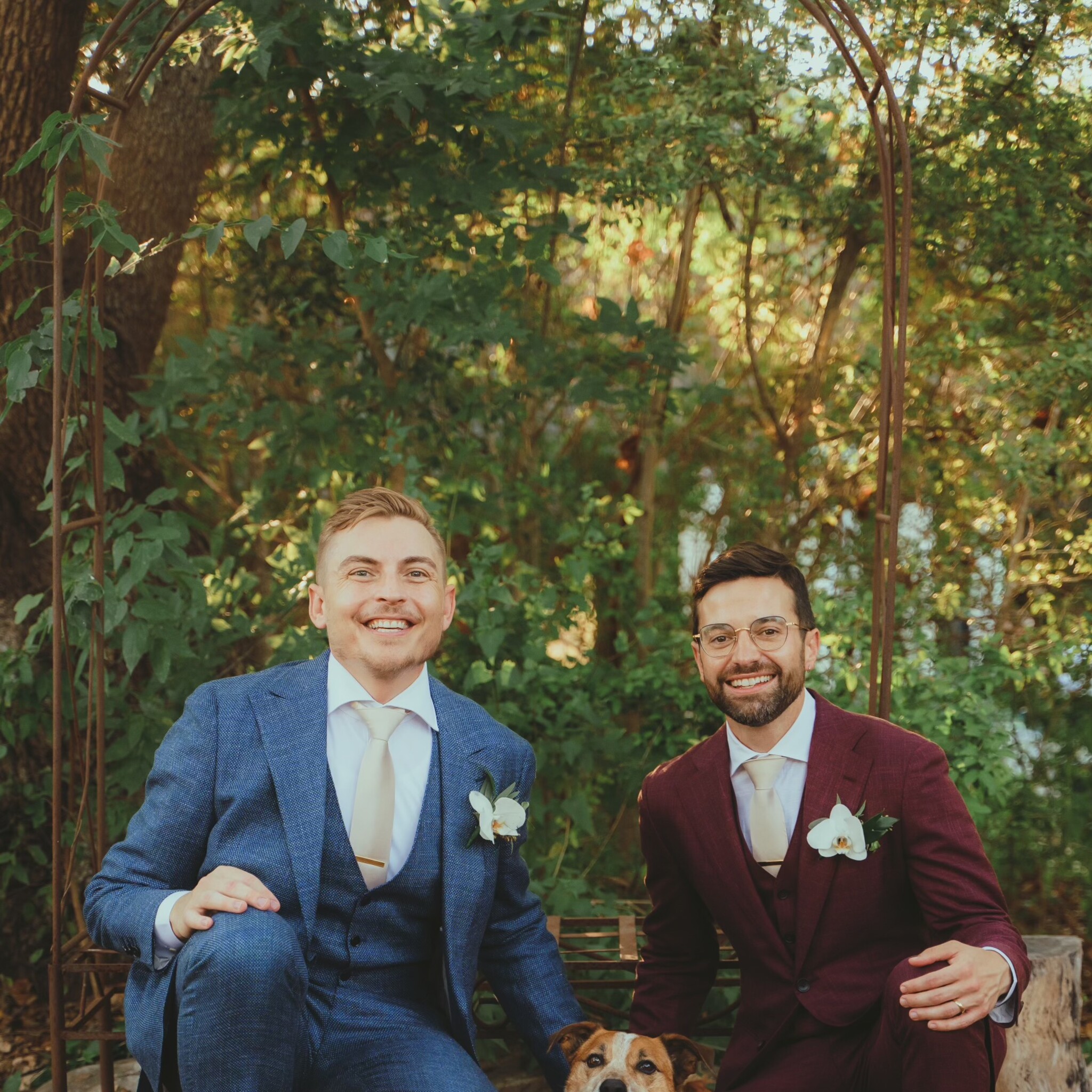 Wedding coordinated by Grant Your Wish Weddings in Austin, Texas